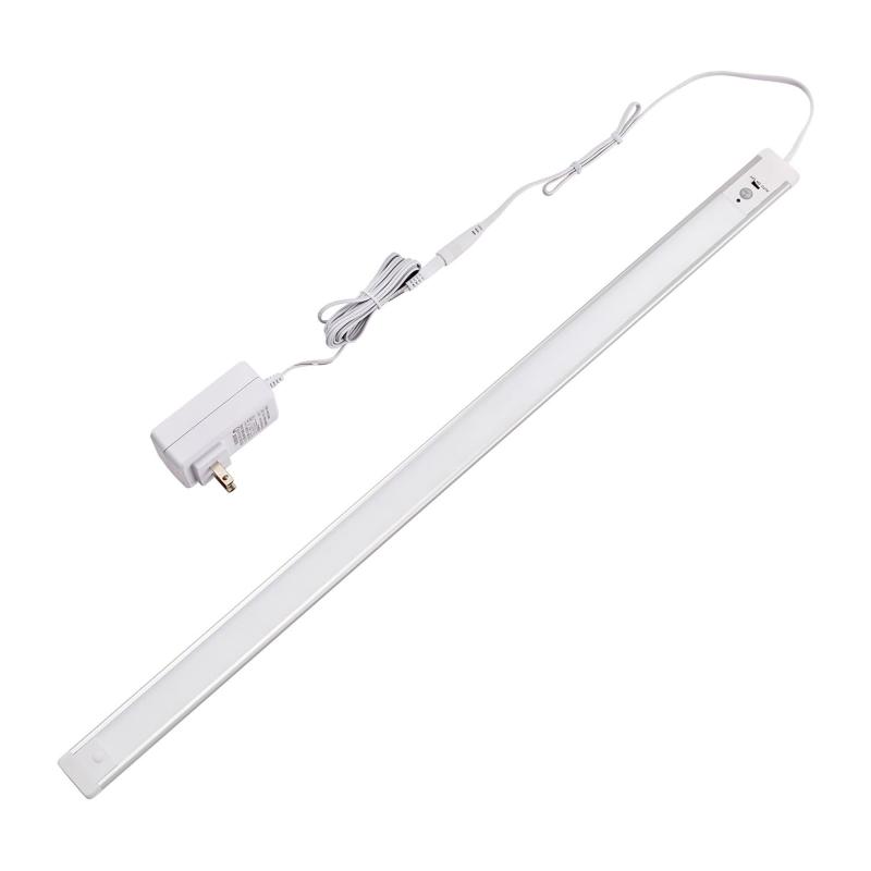 ELPA エルパ LEDバーライト(多目的灯) 60cm 電球色 明暗人感センサー 角度調節可能 導光板使用でスリムにムラなくしっかり明るい ALT-2060PIR(L)
