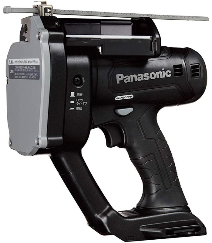 パナソニック(Panasonic) 充電全ネジカッター 本体のみ (電池パック/充電器/ケース別売) デュアル (14.4V/18V対応) W3/8・最小切断20mm EZ45A8X-B ブラック