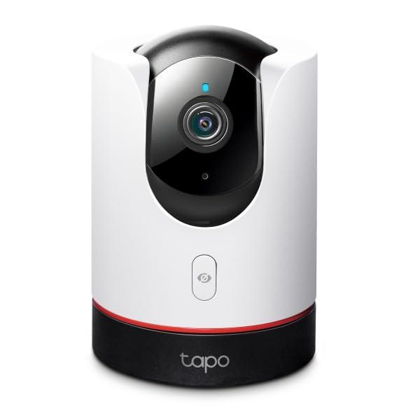 TP-Link 400万画素 2K QHD 見守りカメラ AppleWatch 対応 ネットワークWi-Fiカメラ 屋内カメラ ホームカメラ ペットカメラ 夜間撮影 パン/チルト プライバシーボタン 3年 Tapo C225/A v2|ぴっぴストア 店