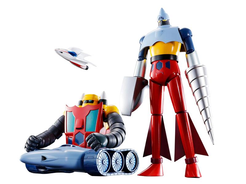 TAMASHII NATIONS 超合金魂 ゲッターロボ GX-91 ゲッター2&amp;3 D.C. (ゲッター2:約175mm ゲッター3:約90mm) ABS&amp;ダイキャスト&amp;PVC製 塗装済み可動フィギュア｜ぴっぴストア　店