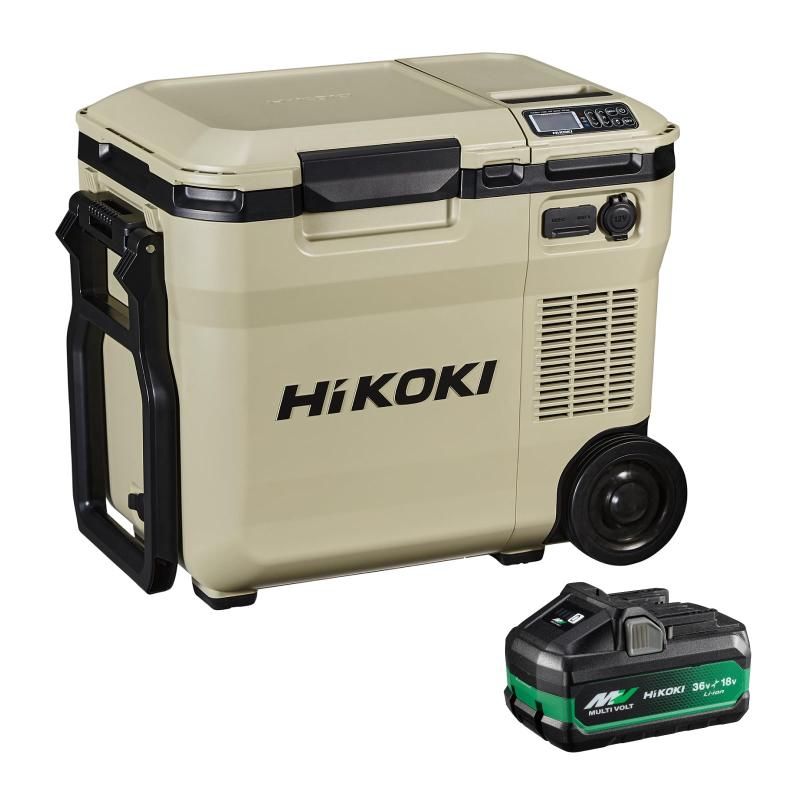 HiKOKI(ハイコーキ) 14.4V/18V コードレス 冷温庫 容量18L サンドベージュ UL18DC (WMBZ)｜ぴっぴストア　店