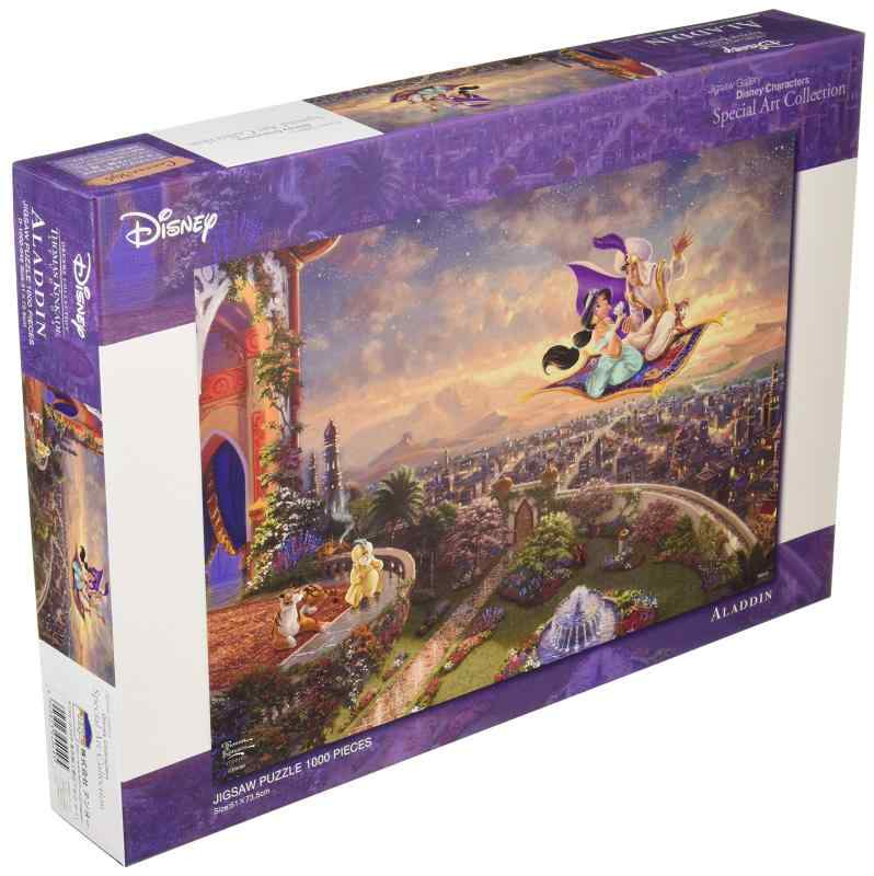 テンヨー(Tenyo) 【日本製】 1000ピース ジグソーパズル ディズニー アラジン Aladdin (51x73.5cm) D-1000-049 のり付き ヘラ付き サービスカード付き 4,746円