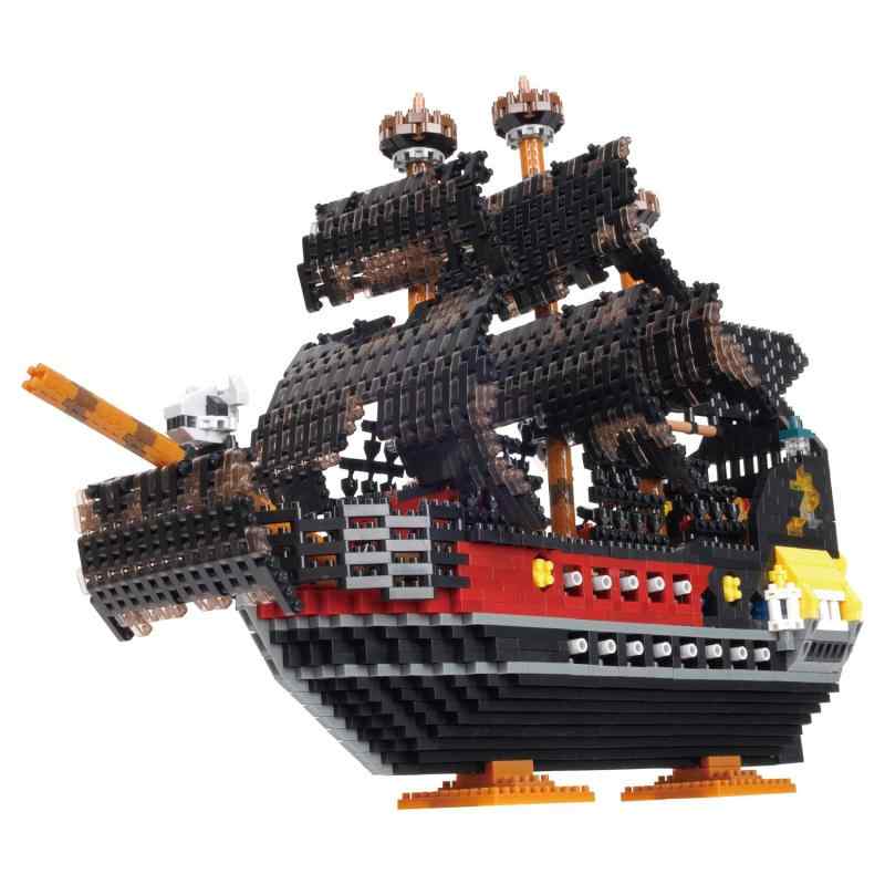 カワダ(Kawada) ナノブロック 海賊船 デラックスエディション NB-050