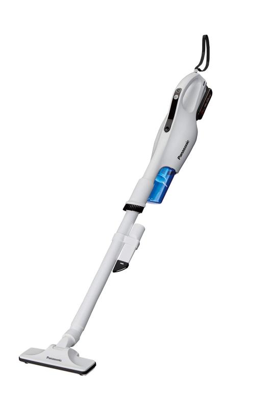パナソニック(Panasonic) 充電サイクロン式クリーナー 18V 3.0Ah 電池1個/充電器付 デュアル (14.4V/18V対応) 吸引持続力約6倍(EZ37A3比) スティッククリーナー ハンディクリーナー 掃除機 ホワイト EZ37
