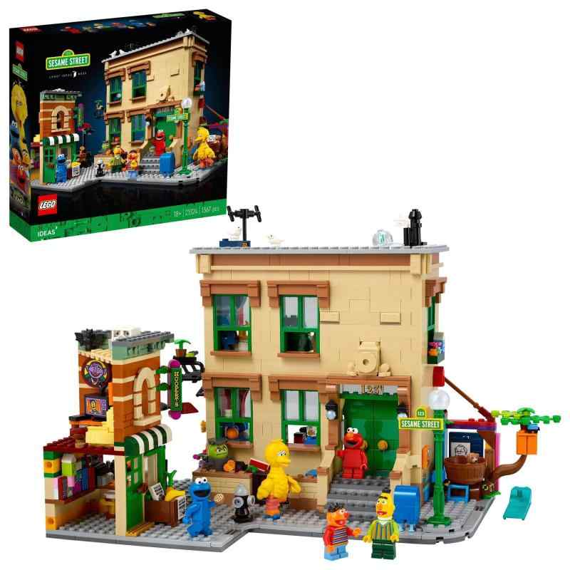 レゴ(LEGO) アイデア セサミストリート 123参照 21324 手あそび 立ちはだかる 差し上げ物 家 おうち お坊っちゃん 御嬢さん 成年者