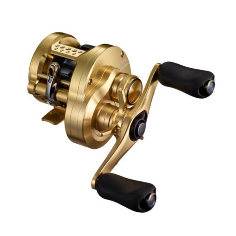 シマノ(SHIMANO) ベイトリール 21 カルカッタコンクエスト 101HG (左手持ち部分)