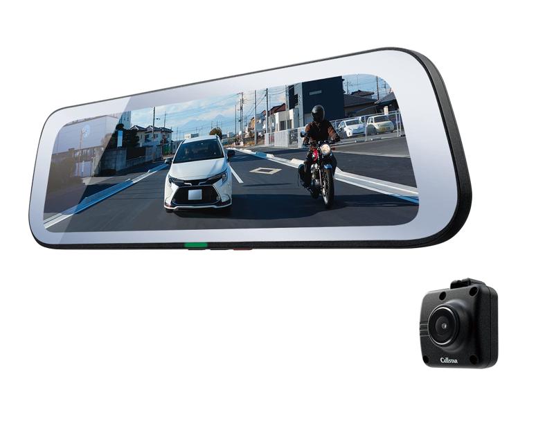 セルスター ドライブレコーダー デジタルインナーミラー 後方1カメラ CS-1000SM 前方カメラ増設可能 200万画素 FullHD HDR STARVIS 9.35インチ microSD(64GB)付 駐車監視機能 安全運転支援機能 GPSお知らせ 28,693円