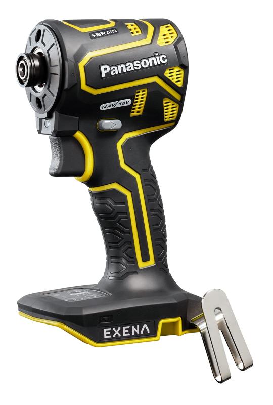 パナソニック(Panasonic) 充電インパクトドライバー EXENA 本体のみ (ケース/充電器/電池パック 別売) デュアル(14.4V/18V対応)+BRAIN 電子クラッチ搭載 Pシリーズ EZ1PD1X-Y イエロー｜ぴっぴストア　店