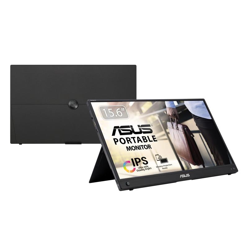 ASUS モバイルモニター ZenScreen Go MB16AWP ワイヤレス/15.6インチ/IPS/フルHD/USB Type-C/バッテリー内蔵/ブルーライト軽減/フリッカーフリー/