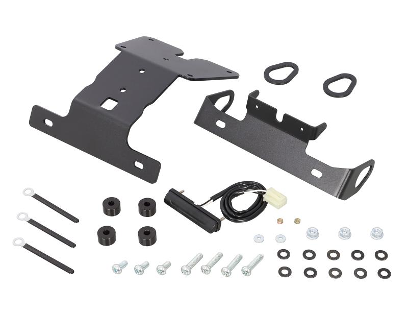 キタコ(KITACO) フェンダーレスキット(ナンバー取付ステー) タイプ2 '19年式～用 YZF-R25/A、MT-25、YZF-R3A、MT-03 2021年度ナンバープレート新基準適合 691-0771100｜ぴっぴストア　店 7,992円