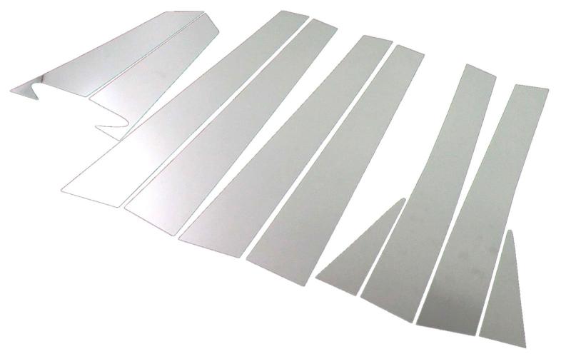 エスティマ 30 40 超鏡面ステンレスメッキピラーパネル バイザー無用 10PC 【 PIL-SIL-127 】 ACR30W ACR40W MCR30W MCR40W ACR30 ACR40 MCR30 MCR40 ACR MCR R30 R40 ｜ぴっぴストア　店 8,322円