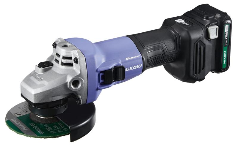 HiKOKI(ハイコーキ) 10.8V コードレスディスクグラインダ 砥石径100mm キックバック軽減システム 4段階変速付き 蓄電池1個・充電器付き ケース不付き FG1210DA(ES)｜ぴっぴストア　店