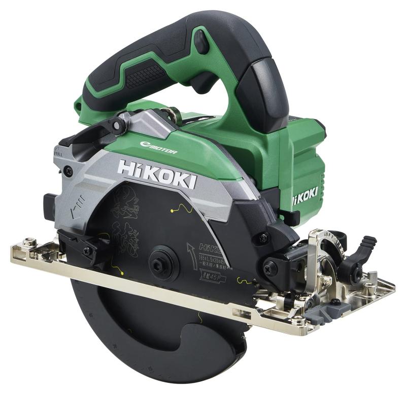 HiKOKI(ハイコーキ) 18V 申し受ける式 丸のこ C1806DB アグレッシブグリーン のこ刃径165粍 乾電池・申し受ける器・入れもの別売 チップソー黒鯱付 C1806DB(NN)