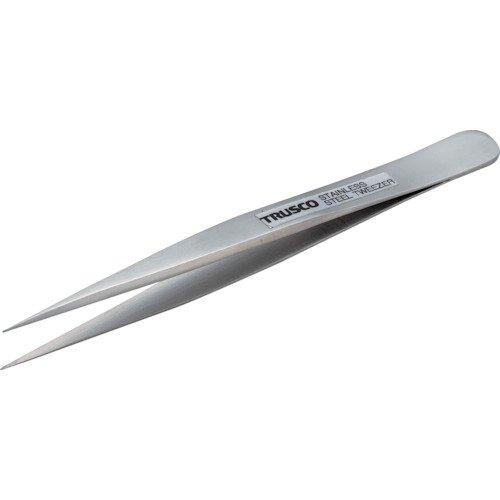 TRUSCO(トラスコ) 高精度ステンレス製ピンセット 120mm 先細型 TSP-72 × 10本 【ケース販売】|ぴっぴストア 店