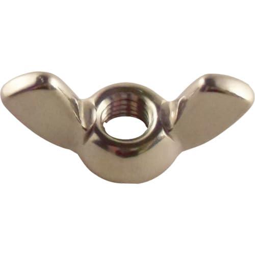 TRUSCO(トラスコ) 圧造蝶ナット ステンレス M4X0.7 10個入 B410004 × 10PK 【ケース販売】