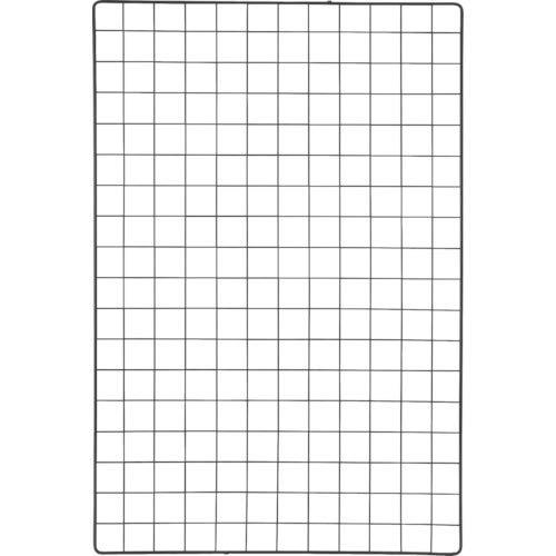 TRUSCO(トラスコ) 棚用ディスプレイネット 金具付 600X900 黒 TN6009 × 5枚 【ケース販売】