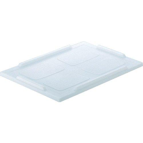 トラスコ中山(TRUSCO)α折りたたみコンテナ50用フタ 20枚【ケース販売】 540X376X30mm TRS20用半透明 CR-S50F