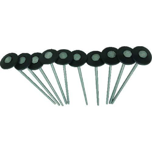 TRUSCO(トラスコ) シート用押さえ鉄釘 押さえパットセットタイプ 15cm 10本 SKP15-10 × 30【ケース販売】|ぴっぴストア 店