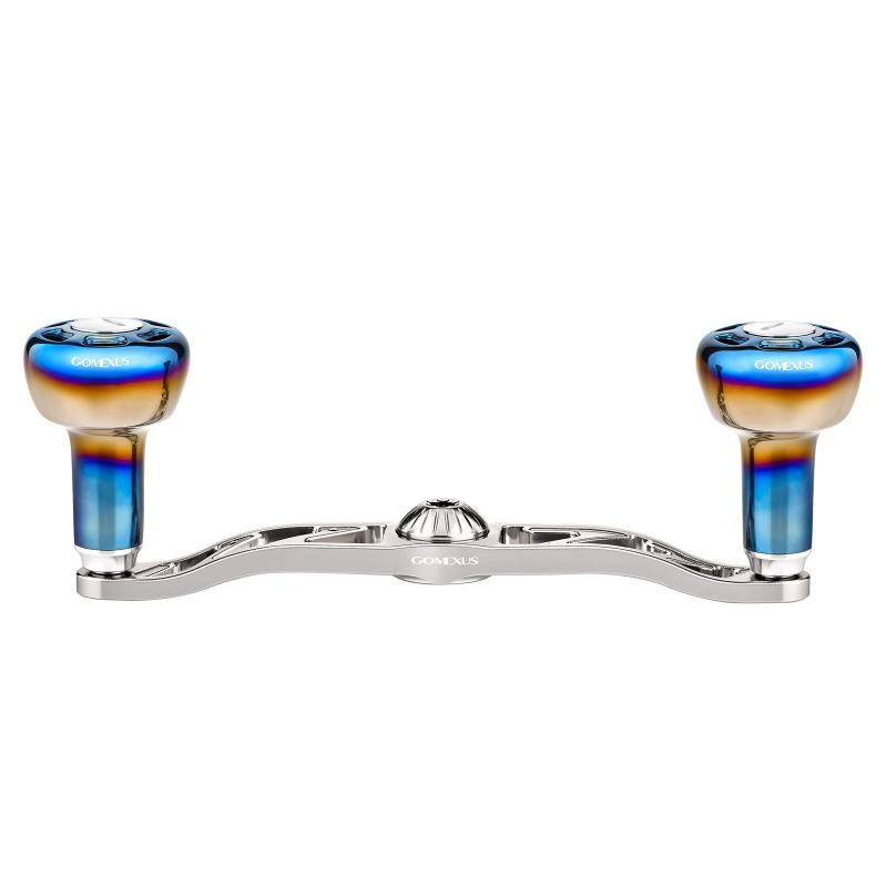 ゴメクサス CH120 リールハンドル シマノ (Shimano) ベイトリール対応 ダブルハンドル アンタレス アルデバラン エクスセンス 両軸リール ハンドル交換 120mm ハンドルノブ付き タイラバ ジギン
