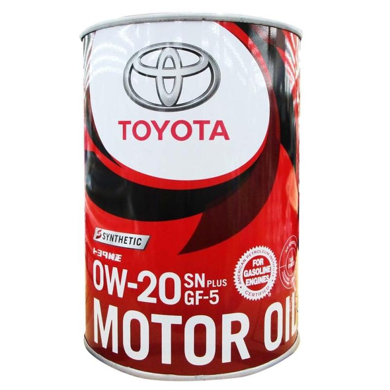 TOYOTA(トヨタ) エンジンオイル トヨタ純正 モーターオイル 0W-20 SP 合成油 1L 08880-14306画像