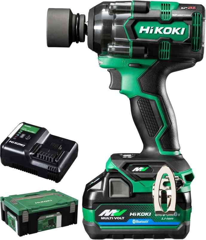HiKOKI(ハイコーキ) 36V インパクトレンチ WR36DH Bluetooth付バッテリー1個・充電器・システムケース2付 最大ゆるめトルク:650 N・m 最大締付けトルク350N・ｍ WR36DH(XPS｜ぴっぴストア　店