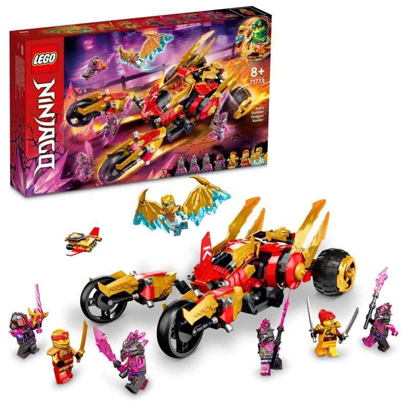 レゴ(LEGO) ニンジャゴー カイのゴールデン・火竜レイダー 71773 手あそび 立ちはだかる 差し上げ物 乗物 のりもの 忍びの者 にんじゃ 御坊っちゃん 8歳以上