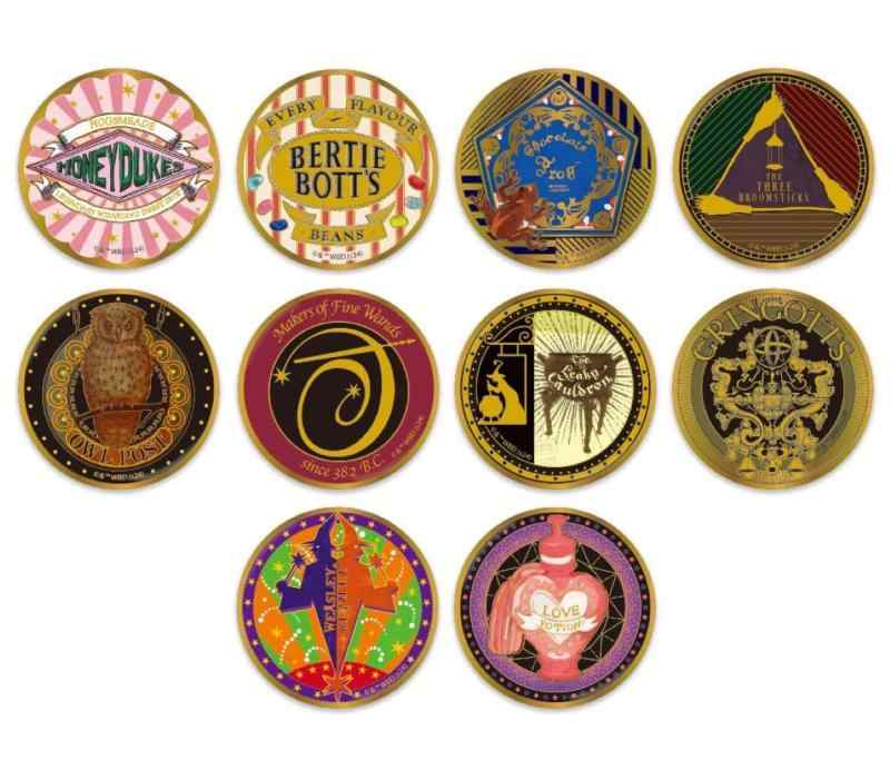 ハリーポッター銀貨　4種類　コンプリートセット ハリーポッター銀貨 4種類 コンプリートセット ハリーポッター銀貨 4