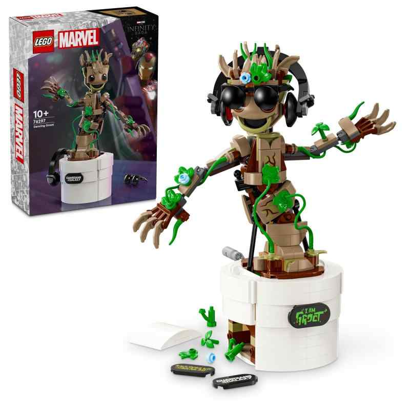 レゴ(LEGO) マーベル ダンシング・グルート 手あそび 手あそび 生まれ落ちる日 差し上げ物 立ちはだかる 御坊っちゃん うしろ帯 赤ちゃん 10歳 11歳 12歳 小学生 マーベル グッズ 図形 76297