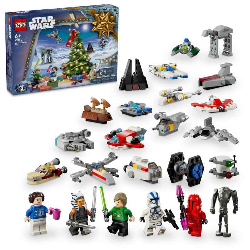 レゴ(LEGO) スター・ウォーズ レゴ(R)スター・ウォーズ アドベントカレンダー2024 遊び道具 遊び道具 差し上げ物 生まれ落ちる日 差しつかえる 知育 クリスマス お坊っちゃん 御姉さん 赤ちゃん 6歳 7歳 8歳 9歳 全ての存在 75395
