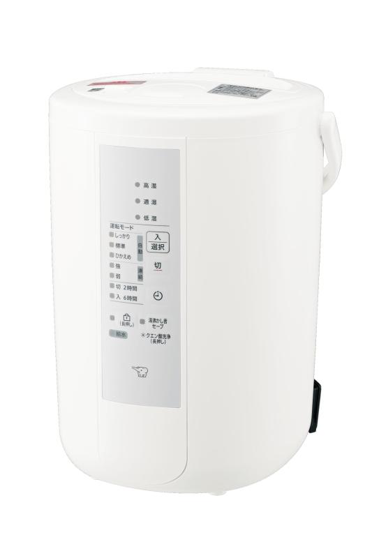 象印マホービン 加湿器 3.0L ベーシックタイプ スチーム式 蒸気式 フィルター不要 お手入れ簡単 ホワイト EE-RT50-WA