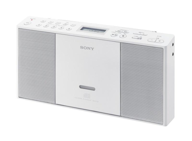 ソニー CDラジオ受信機 ZS-E30 : FM/AM/広広としたFM相応う 白いこと ZS-E30 W