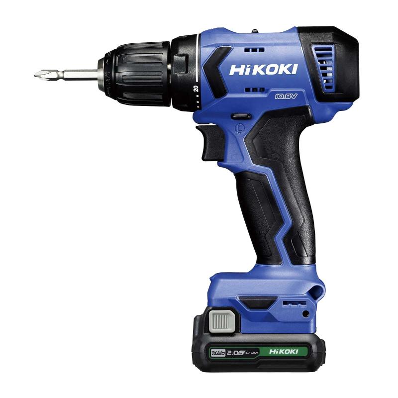 HiKOKI(ハイコーキ) 10.8V 充電式 ドライバドリル FDS12DAL 2.0Ah蓄電池×2個・充電器付 FDS12DAL(2BS)|ぴっぴストア 店