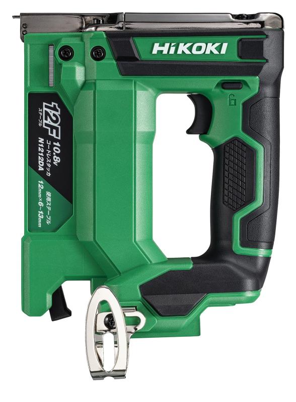 HiKOKI(ハイコーキ) 10.8V 充電式 タッカ N1212DA ステープル幅12mm 蓄電池・充電器・ケース別売 N1212DA(NN)