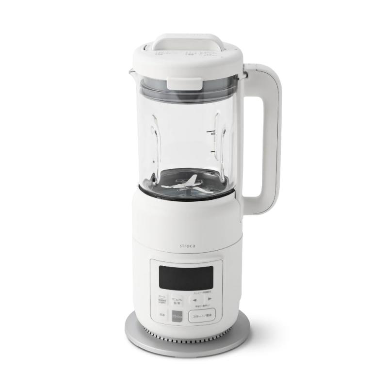 siroca(シロカ) 暖房器役立つこと付き添い人ブレンダー おうち料理人 BLENDER SM-S151 白いこと｜吸いもの製造会社 豆乳製造会社 静電容量800ml 暖房器積み上げる 断熱社会システム 一風変わったつら構え8枚刃 自動小銃洗いもの役立つこと積み上げる オートメニ