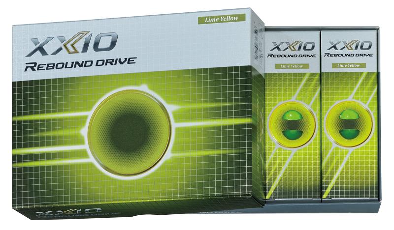 ダンロップ ゴルフボール XXIO REBOUND DRIVE 2021年モデル 1ダース(12個入り) ライムイエロー XNRDYEL