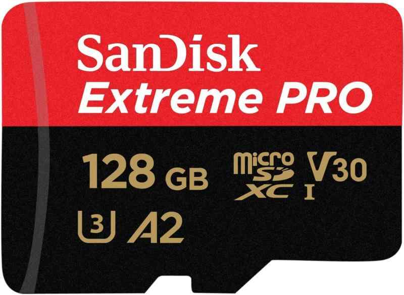 Highspirit microSDXC 128GB SanDisk サンディスク Extreme PRO UHS-1 U3 V30 4K Ultra HD A2対応 SDアダプター付 [並行輸入品]