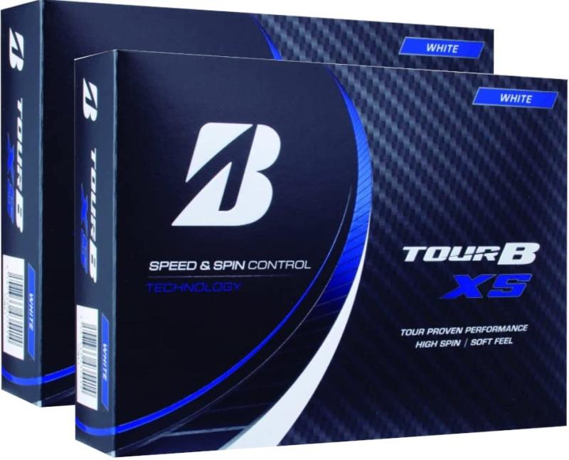 ２ダース BRIDGESTONE(ブリヂストン)ゴルフボール TOUR ツアー B XS 2022年モデル 12球入 (XS ホワイト ２ダース)｜ぴっぴストア　店 11,100円