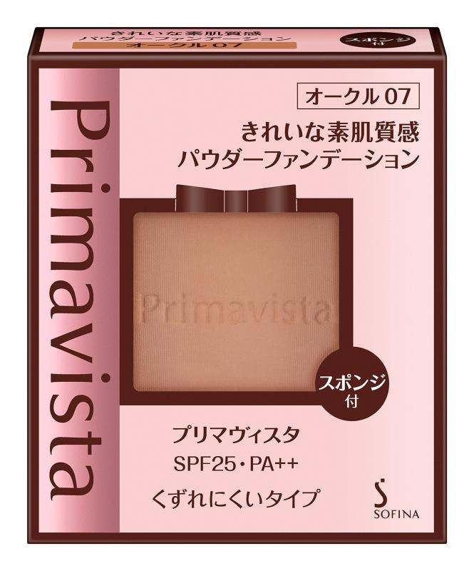 プリマヴィスタ きれいな素肌質感パウダーファンデーション オークル07 SPF25 PA++ 9g