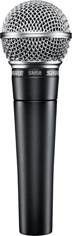 SHURE シュア SM58-LCE ダイナミックマイク : ON/OFFスイッチなし 単一指向性 カーディオイド XLR 有線 ボーカル 歌 ライブ レコーディング DTM マイクロホン マイクロフォン【/メーカー