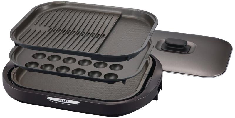 楽天市場】タイガー ホットプレート これ1台 CRC-B301T プレート3枚