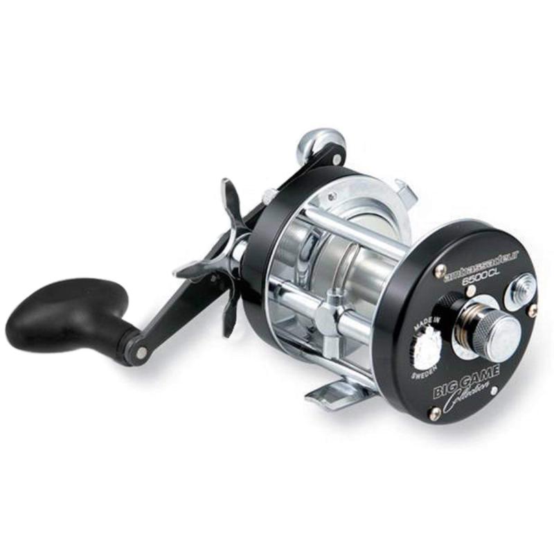 AbuGarcia (アブガルシア) アンバサダー (Ambassadeur) 6500CL ブラック 右巻き カウンターバランスハンドル カゴ釣り丸形リール｜ぴっぴストア　店