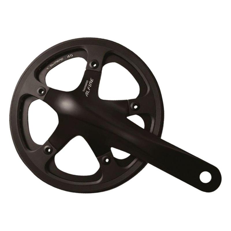SHIMANO(シマノ) 向こう正面チェーン店車輪 FC-S501 39T シングル差し固めるBlack BB 170粍 EFCS501CA9C1L