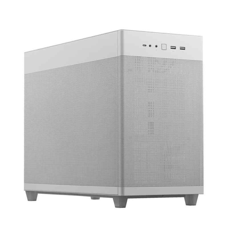 ASUS AP201 PRIME CASE MESH WHITE EDITION メッシュパネル ミドルタワー micro atx PCケース 白 品|ぴっぴストア 店