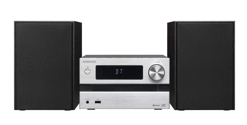 JVCケンウッド KENWOOD M-EB50-S コンパクトHi-Fiシステム Bluetooth対応 25W+25W シルバー