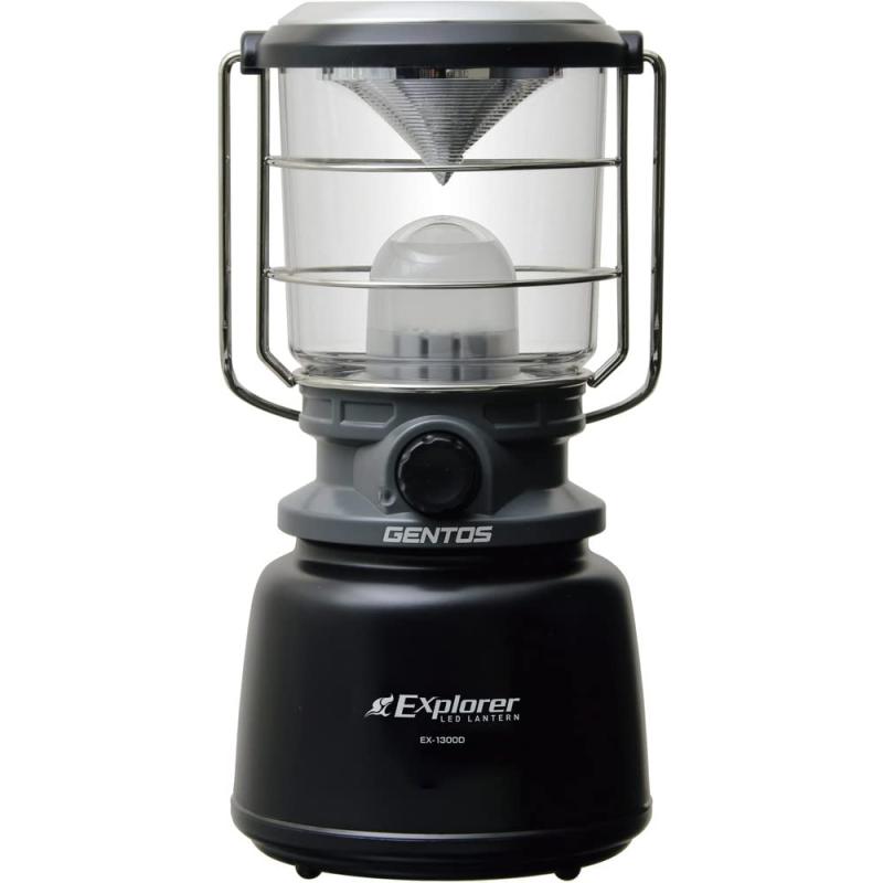 GENTOS(ジェントス) LED ランタン 単1電池式 1300ルーメン エクスプローラー EX-1300D キャンプ アウトドア ライト 照明 防災｜ぴっぴストア　店