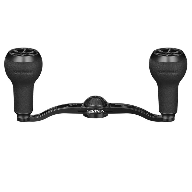 ゴメクサス CH100 リールハンドル ダイワ (Daiwa) シマノ (Shimano) ベイトリール対応 ダブルハンドル シーボーグ ソルティガ オシアコンクエスト 両軸リール ハンドル交換 100mm ハンドルノブ付き