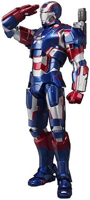 TAMASHII NATIONS S.H.フィギュアーツ アイアンパトリオット 約160mm PVC・ABS・ダイキャスト製 塗装済み可動フィギュア