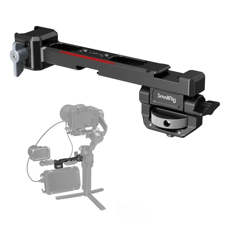 SmallRig カメラ モニター マウント DJI RS 2 / RSC 2 / RS 3 / RS 3 Pro/RS 3 Mini/RS 4 / RS 4 Pro/RS 4 Mini用 - 3026B