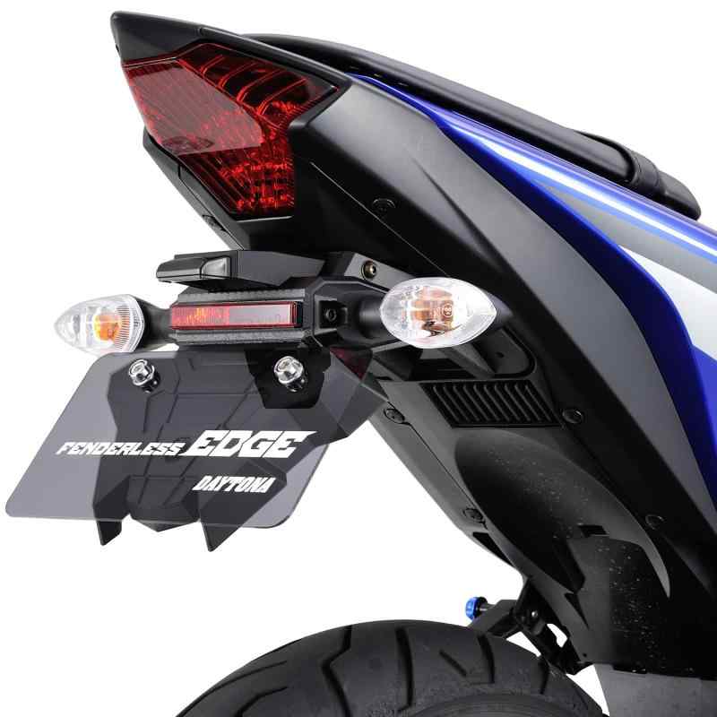 デイトナ(Daytona) YZF-R25/R3(15-18)専用 フェンダーレスEDGE LEDライセンスランプ&リフレクター付属 25765 ブラック