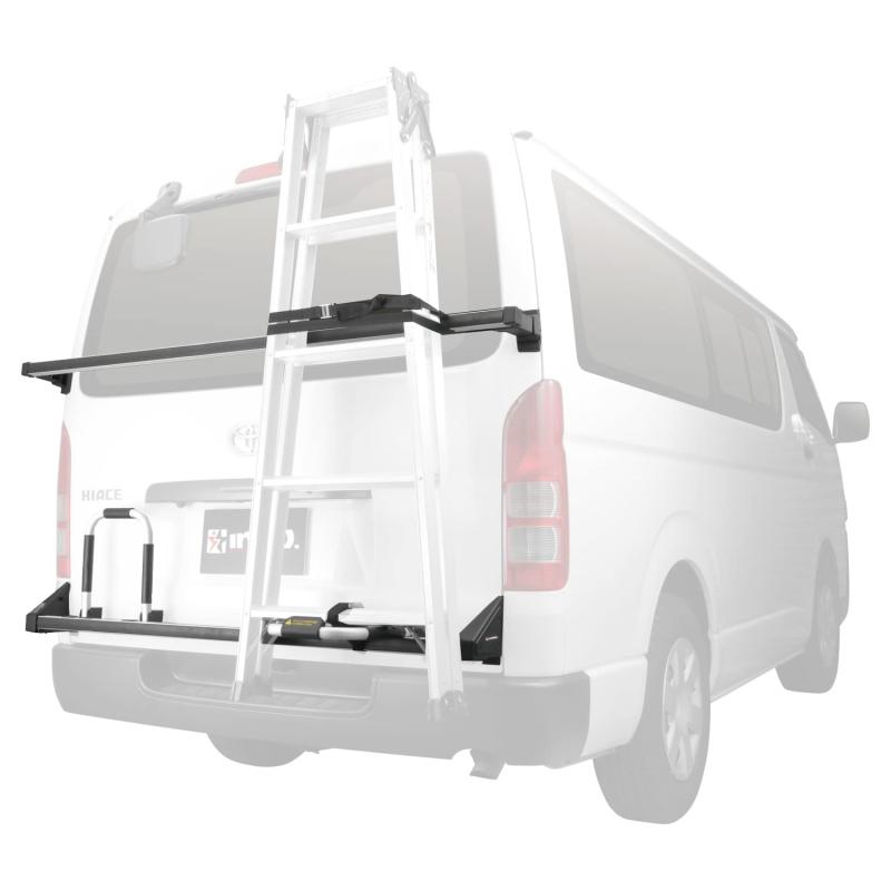 カーメイト(CARMATE) INNO イノー 脚立 ハシゴ 専用リアキャリアセット ハイエース/レジアスエース専用 標準ボディ 標準ルーフH2##系 対応 BU600 34,574円